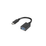 Lenovo 4X90Q59481 câble USB USB 3.2 Gen 1 (3.1 Gen 1) 0,14 m USB C USB A Noir