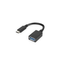 Lenovo 4X90Q59481 câble USB USB 3.2 Gen 1 (3.1 Gen 1) 0,14 m USB C USB A Noir