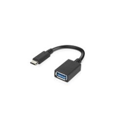 Lenovo 4X90Q59481 câble USB USB 3.2 Gen 1 (3.1 Gen 1) 0,14 m USB C USB A Noir