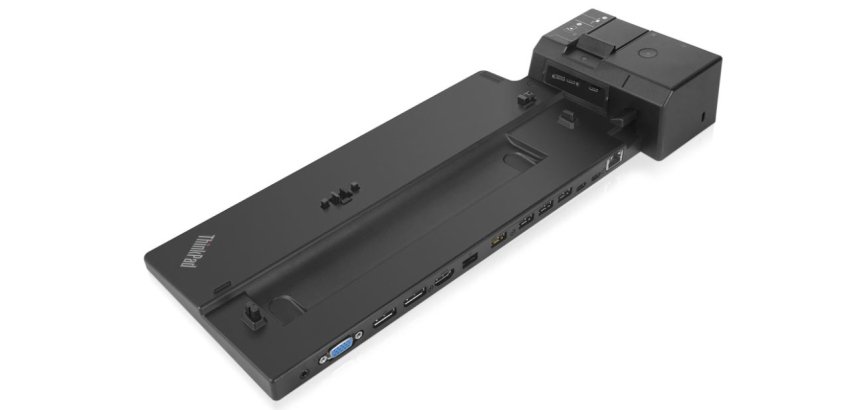 Lenovo 40AJ0135EU base para portátil y replicador de puertos Acoplamiento Negro