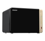 QNAP TS-664 NAS Tower Intel® Celeron® N5095 8 Go DDR4 0 To QNAP QTS Noir, Bronze