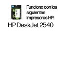 HP Pack de ahorro de 2 cartuchos de tinta original 301 negro/Tri-color