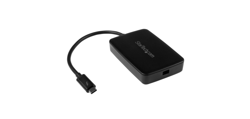 StarTech.com Thunderbolt 3 naar Thunderbolt 2 Adapter, TB3 Laptop naar TB2 Schermen & Apparatuur, Thunderbolt 2 20Gbps of Thunderbolt 1 10Gbps Converter, Thunderbolt 3 Gecertificeerd, Windows/Mac