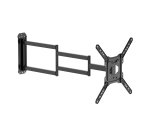 AISENS Soporte Eco Giratorio, Inclinable y Nivelable para Monitor/TV 35kg de 23"-65", Negro