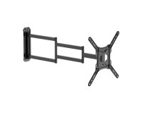 AISENS Soporte Eco Giratorio, Inclinable y Nivelable para Monitor/TV 35kg de 23"-65", Negro