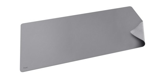 Trust Benya XXL desk pad Polyvinyl chloride (PVC) Grey