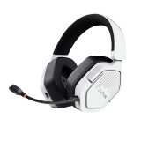 Trust GXT 493W Carus Casque Avec fil &sans fil Arceau, Casque Gaming USB Type-C / USB Type-A Bluetooth Blanc