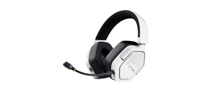 Trust GXT 493W Carus Casque Avec fil &sans fil Arceau, Casque Gaming USB Type-C / USB Type-A Bluetooth Blanc