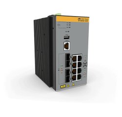 Allied Telesis AT-IE340-12GT-80 Gestionado L3 Gigabit Ethernet (10/100/1000) Gris