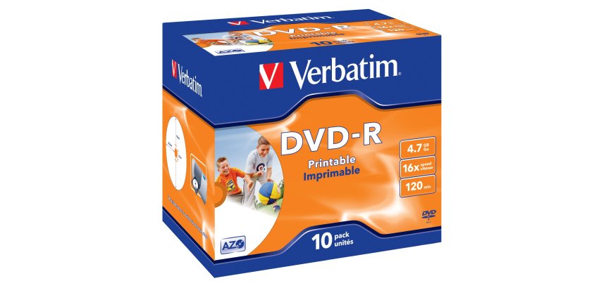Verbatim 43521 blank DVD 4.7 GB DVD-R 10 pc(s)