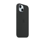 Apple Silikonhülle mit MagSafe für iPhone 15 - Schwarz