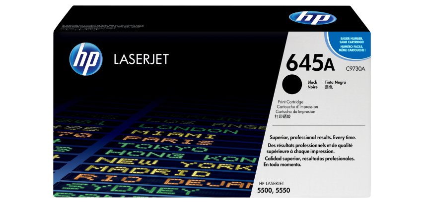 HP 645A Black Original LaserJet Toner Cartridge