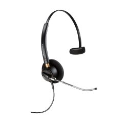 HP Poly Auriculares monoaurales Poly EncorePro 510V con tubo de voz y desconexión rápida