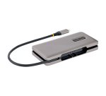 StarTech.com 4-Port USB-C Hub, 1x USB-A & 3x USB-C Ports, USB 3.1 10Gbps, Bus Powered USB Hub, USB Type C Hub met 25cm Wrap-Around Kabel, Compacte USB-C naar USB-A Hub