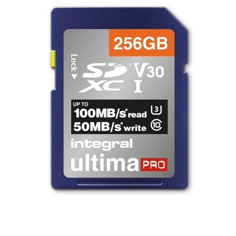 Integral INSDX256G-100/90V30 mémoire flash 256 Go SD UHS-I