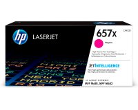 HP 657X - à rendement élevé - magenta - original - LaserJet - cartouche de toner (CF473X)