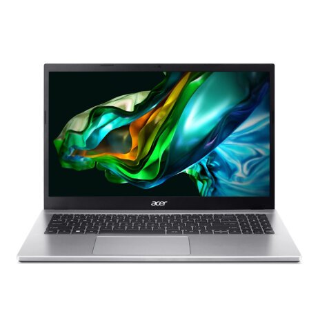 Acer Aspire 3 A315-44P-R75B AMD Ryzen™ 5 5500U Ordinateur portable 39,6 cm (15.6") Full HD 16 Go DDR4-SDRAM 512 Go SSD Wi-Fi 6 (802.11ax) Windows 11 Home Argent