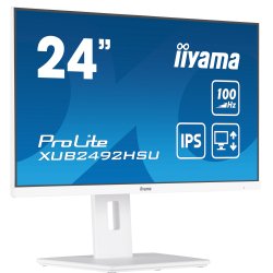 iiyama XUB2492HSU-W6 écran plat de PC 60,5 cm (23.8") 1920 x 1080 pixels Full HD LED Blanc