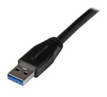 StarTech.com Câble USB 3.0 (5Gbps) actif USB-A vers USB-B de 5 m - M/M