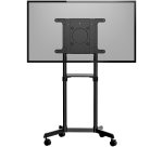 StarTech.com Verrijdbare TV Standaard - Mobiele TV Vloerstandaard voor 37-70" VESA Scherm (70kg) - TV Trolley met Schap en Opbergvak - Roteren/Kantelen - Universele TV Mount op Wielen