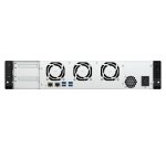 QNAP TS-855EU-8G server NAS e di archiviazione Armadio (2U) Intel Atom® C5125 8 GB DDR4 0 TB QuTS hero Nero