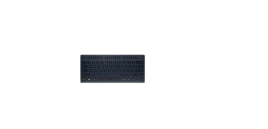 CHERRY KW 7100 MINI BT clavier Universel Bluetooth QWERTY US International Bleu