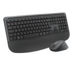 Logitech Signature Comfort Plus Combo MK880 for Business clavier Souris incluse Universel USB + Bluetooth AZERTY Français Graphite