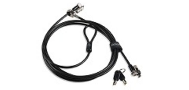 Lenovo 4XE0N80915 cable antirrobo Negro