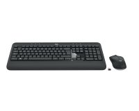 Pack Teclado USB AZERTY Francés + Ratón Logitech Negro Advanced MK540