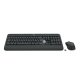 Pack Teclado + Ratón USB QWERTY Inglés del Reino Unido Negro, Blanco Logitech Advanced MK540