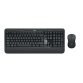Logitech 920-008675 clavier Souris incluse Universel USB QWERTZ Allemand Noir, Blanc