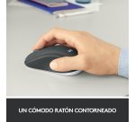 Logitech 920-008680 teclado Ratón incluido Universal RF inalámbrico QWERTY Español Negro, Blanco