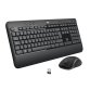 Logitech 920-008685 tastiera Mouse incluso Universale USB QWERTY US International Nero, Bianco