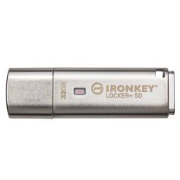 Kingston IronKey Locker+ 50 - USB-Flash-Laufwerk - 32 GB