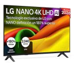 LG NANO 4K UHD AI 75NU850B6LA Televisor 190,5 cm (75") 4K Ultra HD Smart TV Wifi Negro