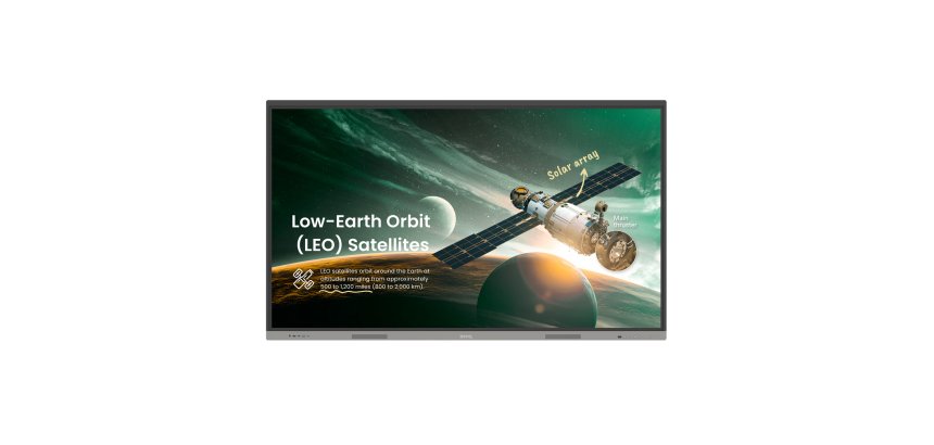 BenQ RE8603A tableau blanc interactif 2,18 m (86") 3840 x 2160 pixels Écran tactile Noir