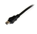 StarTech.com Câble USB 2.0 en Y de 1,8 m pour disque dur externe - 2x USB A (M) vers 1x USB Mini B (M)