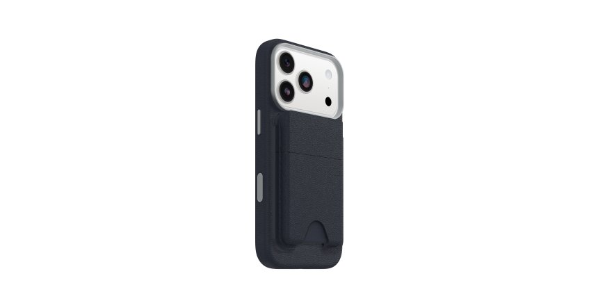 OtterBox Symmetry Cactus Leather MagSafe Wallet Riverside - blue
