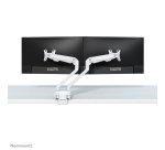 Neomounts FPMA-D750DWHITE2 Support d'écran à fixer 10-32" - ressort à gaz - Topfix - arrêt 180°