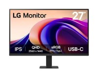 LG 27'' QHD Monitor écran plat de PC 68,6 cm (27") 2560 x 1440 pixels Quad HD Noir