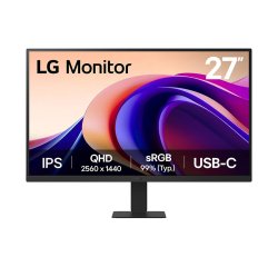 LG 27'' QHD Monitor écran plat de PC 68,6 cm (27") 2560 x 1440 pixels Quad HD Noir