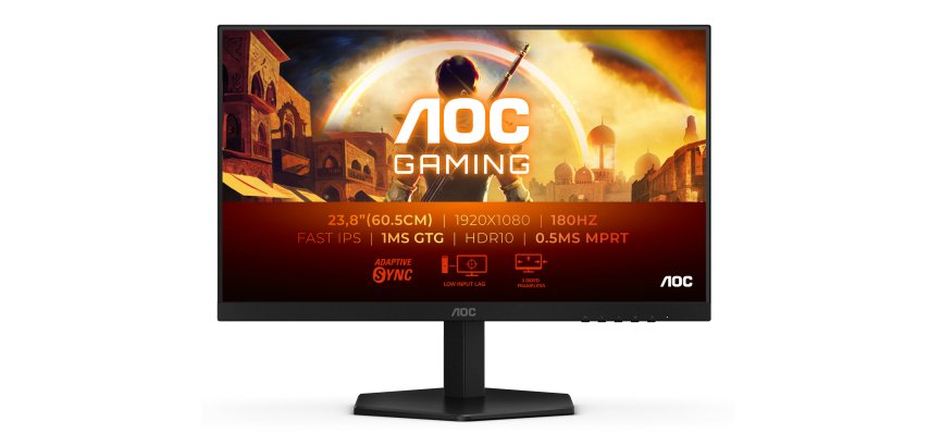 AOC G4 24G42E écran plat de PC 60,5 cm (23.8") 1920 x 1080 pixels Full HD LCD Noir