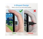 Equip USB-C U plug adapter, 10Gbps, PD 100W, 2-Pack