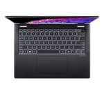 Acer TravelMate P6 TMP614-73 Intel Core Ultra 5 125H Portátil 35,6 cm (14") WQXGA+ 16 GB LPDDR5x-SDRAM 512 GB SSD Wi-Fi 7 (802.11be) Windows 11 Pro Negro