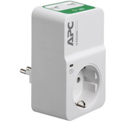 APC PM1WU2-IT protezione da sovraccarico Bianco 1 presa(e) AC 230 V