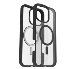 OtterBox React Series para MagSafe para Apple iPhone 16 Pro Max, Black Crystal