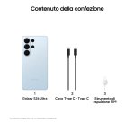 Samsung Galaxy S26 Ultra Smartphone AI, 256GB, Privacy Display integrato, Processore potente, Assistente Foto, Camera 200 MP, 5000 mAh, Sky Blue