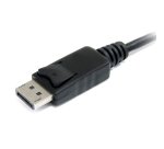 StarTech.com Câble DisplayPort vers Mini DisplayPort 15 cm - Vidéo UHD 4K x 2K - Câble Adaptateur DP Mâle vers Mini DisplayPort Femelle - Câble de Rallonge pour Ordinateur DP vers Moniteur mDP 1.2