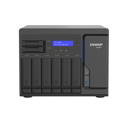 QNAP TS-h886 NAS Tower Intel® Xeon® D D-1602 8 Go DDR4 0 To QuTS hero Noir