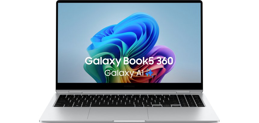 Samsung Galaxy Book5 360 Intel Core Ultra 7 256V Laptop 39.6 cm (15.6") Full HD Touchscreen 16 GB LPDDR5x-SDRAM 512 GB SSD Wi-Fi 7 (802.11be) Windows 11 Home Silver